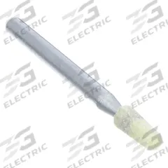 NORTON Vitrified Mounted Point: 3/16 in Dia, Ceramic, 80 Grit, W154 (MPN 69083149133). Key specifications — Shape: W154; Brand: NORTON.