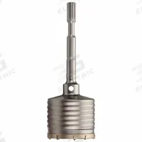 MILWAUKEE SDS-MAX Core Bit: SDS Max Shank, 1 1/2 in Core Dia, 3 in Core Body Lg, 22 in Overall Lg (MPN 48-20-5402). Key specifications — attr253668: 1.5; attr253671: No; attr253680: Dry; attr277142: MILWAUKEE.