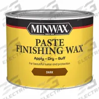 MINWAX Finish: Finish, Interior, Oil, 1 lb Container Size, Wood, Solid, Paste Finishing Wax (MPN 786004444). Key specifications — Brand: MINWAX; Transparency: Solid; Use Location: Interior; Sub-Brand: Paste Finishing Wax; Resin Type: Polyurethane.