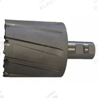SLUGGER BY FEIN Annular Cutter: 2 3/16 in Cutter Dia, 3 in Max Cutting Dp, Bright, Carbide (MPN 63127635110). Key specifications — attr253884: No; attr253885: Bright; attr253886: Carbide; attr253887: Weldon Flat; attr253888: Fractional Inch; attr277149: SLUGGER BY FEIN.