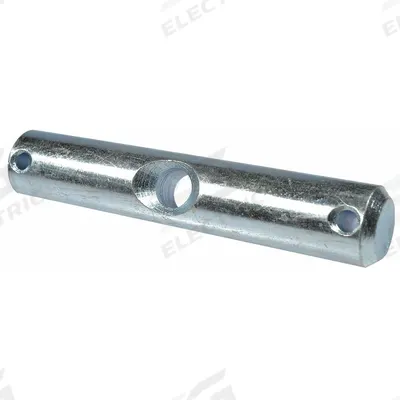 Dayton Handle Shaft: Handle Shaft, For Pallet Jacks, For 4YX97, Silver - Dayton Pallet Jack Replacement Parts
