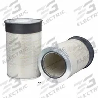 FLEETGUARD Automotive Air Filter: Round-Oval, Engine, Axial Seal, 15 1/8 in Outside Dia, PA3496 (MPN AF25544). Key specifications — Brand: FLEETGUARD; Compatible Vehicle Make: Cummins; Baldwin Interchange: PA3496; FleetGuard Interchange: AF25544.
