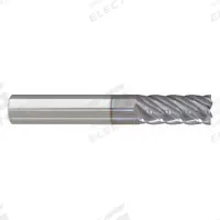 APPROVED VENDOR Corner Radius End Mill: Carbide, nACRo Coated, 6 Flute, 1/2" Mill Dia, 5/8" LOC (MPN 292-201203)