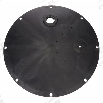 LITTLE GIANT Sump Basin Cover: Polyethylene, Crawl Space Basin, 2 in Outlet Dia, 2 in Vent - Lids for Basins