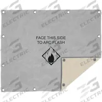 SALISBURY Arc Protection Blanket: 4 ft Lg, 5 ft Wd, 40 kA, ASTM F2676 (MPN ARC45-40PS). Key specifications — kA Rating: 40 kA; Standards: ASTM F2676; Brand: SALISBURY.