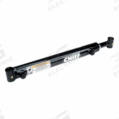 CHIEF Welded Hydraulic Cylinder: 2 in Bore Dia., 19 1/4 in Stroke Lg - Front-End Loader Welded Hydraulic Cylinders