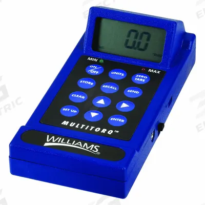 WILLIAMS Multi Torque Meter: 1/2 in/1/4 in/1 in/3/4 in/3/8 in Drive Size - Handheld Torque Meters