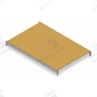 TENNSCO Shelf: 72 in x 36 in, Particleboard, 2,750 lb Load Capacity (MPN 1). Key specifications — Decking Material: Particleboard; Frame Finish: Powder Coated; Frame Material: Steel; Color: Industrial Gray; Includes: (2) Beams; Brand: TENNSCO.