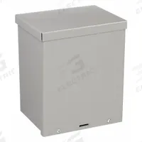 WIEGMANN Enclosure: Steel, 18 in x 15 in x 6 in, 3R, Solid Cover, Screw On, Included, Painted (MPN RSC151806). Key specifications — Brand: WIEGMANN; Closure Method: Padlock Hasp; Knockouts: Included.