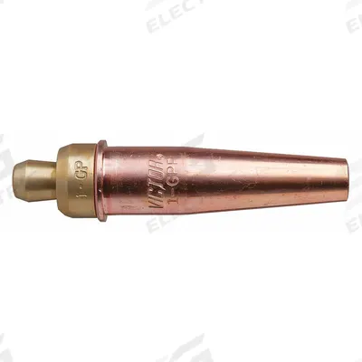 VICTOR Cutting Tip: 1-GPP Series, Size 8, For Use With Propylene - General Purpose Cutting Tips