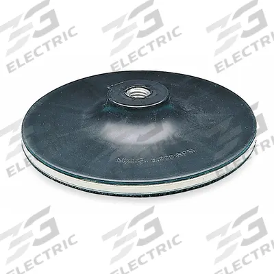 3M Hook-and-Loop Disc Backup Pad: 7 in Dia x 5/16 in T, 5/8"-11 Internal-Thread - Internal-Thread Surface-Conditioning Disc Backing Pads