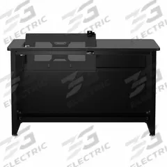VERSADESK Computer Desk: Metal, Black Matrix, 0 Drawers, 48 in Overall Wd, 29 in Overall Ht (MPN RSD4824-BB). Key specifications — Desktop Material: Metal; Includes Modesty Panel: Yes; Kit Product Type: Computer Desk; Desktop Color: Black Matrix; Brand: VERSADESK; Frame Color: Black; Frame Material: Steel; Product Type: Computer Desk.