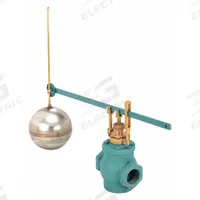KECKLEY Float Valve Assembly: For Chemicals/Oil/Water Media, Angle Valve Body, Cylindrical, Iron, 27 (MPN 227SG/IB). Key specifications — Body Material: Iron; Mounting: Horizontal Piping; Arm Adjustability: Adjustable; Brand: KECKLEY; Flow Rate: 339 gpm @ 40 psi; For Media: Chemicals; Rod Thread: 5/16"-18; Valve Series: 27.