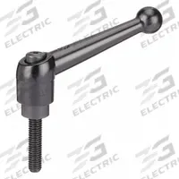 KIPP Adjustable Handle: Zinc w/ Steel Thread, M8, 64 mm Lg (MPN K0116.2081X15). Key specifications — Brand: KIPP.