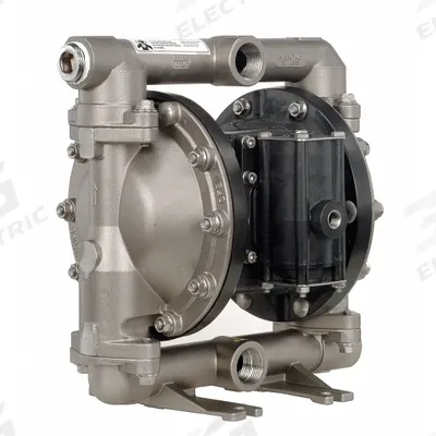 ARO Double Diaphragm Pump: 316 Stainless Steel Body, 1 in, NPT Connection, 52 gpm - Stainless Steel Housing AODD Pumps