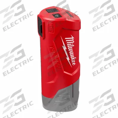 MILWAUKEE Power Supply and Charger: 12V DC, 1 Ports - Cordless Tool USB Power Sources