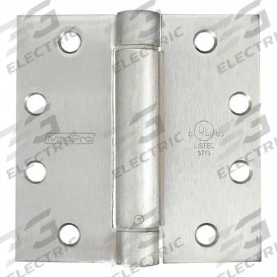 MCKINNEY Butt Hinge: Steel, Full Mortise, 1 7/8 in Leaf Wd - Full Mortise-Mount Butt Hinges