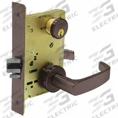 SARGENT Door Lockset: Storeroom Lever Locksets, Bronze, ADA Compliant (MPN 8204 LNL 10B). Key specifications — Ligature Resistance: Not Ligature-Resistant; Brand: SARGENT; Lockset Function ANSI Code: F07; Visual Indicator Message: No Message; Lockset Style: Single Cylinder Without Deadbolt; ADA Compliant: Yes; Finish: Dark Oxidized Satin Bronze, Oil Rubbed : Bronze.