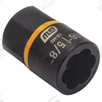 GEARWRENCH Bolt Extractor: 5/8 in Socket Size, 7-Point, Std, Black Oxide, Not Tether Capable (MPN 84770). Key specifications — attr1204113: Standard; attr1204115: GEARWRENCH; attr1204121: 5/8 in; attr1204116: Not Tether Capable; attr1204118: Black Oxide.
