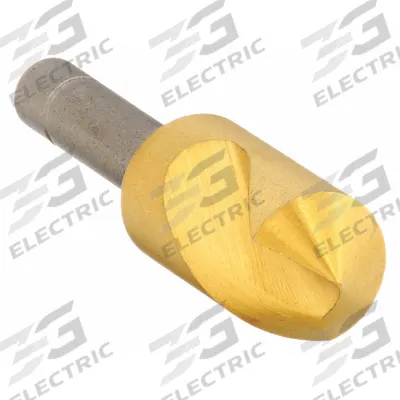 KEO Countersink: 110°, 1 Flute, 3/8 in Body Dia - Fast-Cutting Single-Flute Countersinks