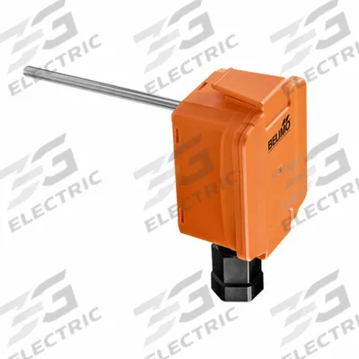 Belimo Temperature Sensor: Duct Mount, -30°F to 480°F, 4 to 20mA, Polycarbonate - Duct Temperature Sensors