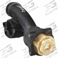 TRANSAIR Push-Fit Fitting: 1 in OD x 1/2 in Pipe Size, Push-to-Connect x FNPT, Polyamide, Black (MPN 6663 25 22). Key specifications — Brand: TRANSAIR.