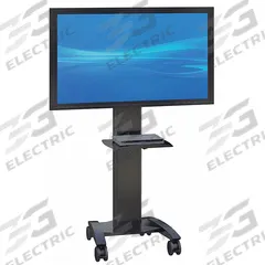 AFC INDUSTRIES Medical Workstation: 30 1/2 in Overall Wd, 29 in Overall Dp, 62 in Overall Ht, Steel (MPN XLCD200-01). Key specifications — Caster/Glide Type: (2) Swivel; Brand: AFC INDUSTRIES; Desktop Color: Black; Desktop Material: Steel; Product Type: Medical Workstation.