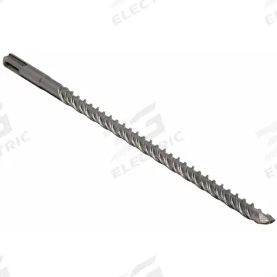 BOSCH Rotary Hammer Drill: 3/16 in Drill Bit Size, 10 in Max Drilling Dp, 12 in Overall Lg - SDS-Plus Concrete & Masonry Drill Bits