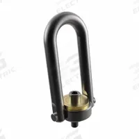JERGENS Hoist Ring: Pivot/Swivel, Black Oxide-Coated Steel, 1/2"-13, Max. 2,500 lb, Pulling (MPN 23511). Key specifications — Brand: JERGENS; Thread Size: 1/2"-13; Operation: Pulling.