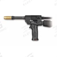 MILLER ELECTRIC Push-Pull Gun: XR-Pistol, Air-Cooled, 200 A, 1/16 in, 30 ft Cable Lg (MPN 198128). Key specifications — For Rear Connection Type: Miller-Compatible; For Gas Type: Ar (Argon); Manufacturer Part Number: 198128.
