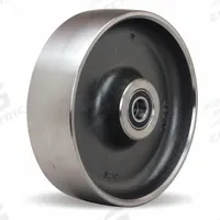 APPROVED VENDOR Caster Wheel: 12 in Wheel Dia., 4 in Wheel Wd, Steel, 7,000 lb Load Rating, Silver (MPN W-1240-HFSB-1-1/4). Key specifications — Includes Spanner Bushing: Included; Wheel/Tread Material: Steel; Wheel/Tread Color: Silver; Brand: APPROVED VENDOR.