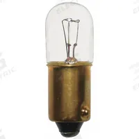 APPROVED VENDOR Incandescent Bulb: Incandescent, Miniature Bayonet (BA9s), (T) Tubular, T3-1/4 (MPN 24VMB-1). Key specifications — Light Color: White; Trade Number: 24VMB-1; Voltage: 24V AC; Brand: APPROVED VENDOR; Bulb Shape: T3-1/4.