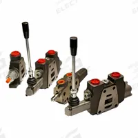 CHIEF Hydraulic Directional Control Valve: Four-Way / Three Positions, 21 gpm Flow Rate - Max (MPN 220853). Key specifications — Actuation Mechanism: Manual; Port Connections: Work; Spool Action: Detent; Work Connection Size: #10; Work Connection Type: SAE O-Ring Boss; Brand: CHIEF; Pressure Connection Size: #10.