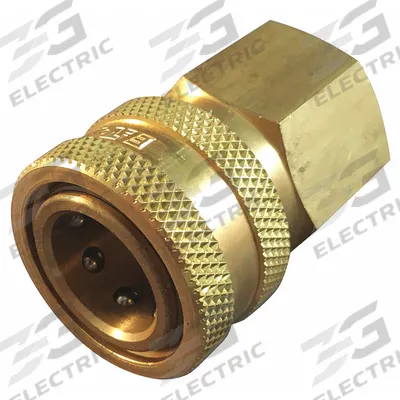 HANSEN Hydraulic Quick Connect Hose Coupling: 1/2 in, 303 Stainless Steel - ST Series Hydraulic Quick-Connect Coupling Bodies