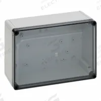 RITTAL Electrical Enclosure: Fiber-Glass Reinforced Polycarbonate, 180 mm x 254 mm x 90 mm, NEMA 4X (MPN 9520100). Key specifications — Brand: RITTAL; Closure Method: Screws; Enclosure Material: Fiber-Glass Reinforced Polycarbonate; Knockouts: Not Included.