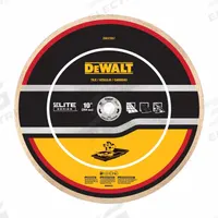 DEWALT Diamond Saw Blade: Ceramic/Granite/Marble/Porcelain/Stone/Tile, 10 in Blade Dia., For Saw (MPN DW47057). Key specifications — attr1097738: Saw; attr1097751: DEWALT.