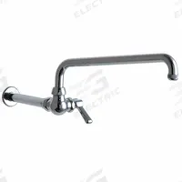 CHICAGO FAUCETS Glass Filler: 334, Single-Post, Cast Brass, Polished Chrome, 6 gpm Flow Rate, Spray (MPN 334-ABCP). Key specifications — Brand: CHICAGO FAUCETS; Body Material: Cast Brass; Spout Shape: Arc; Inlet Connection Type: NPSM.