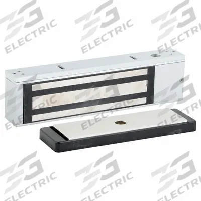 DYNALOCK Electromagnetic Lock: 11 in Lg, 1 1/2 in Wd - Single-Door Magnetic Locks