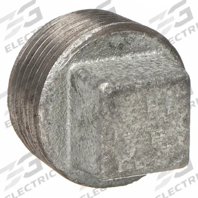 ANVIL Plug: Plug, 300 psi @ 150° F, 1 1/4 in, NPT Threaded, Malleable Iron - Medium-Pressure Threaded Pipe Fittings
