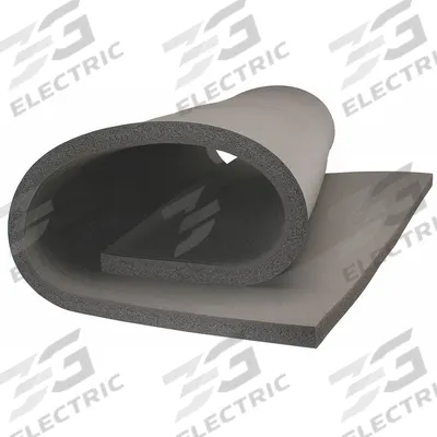 K-FLEX USA Duct Liner: 0.1 NRC, 100 ft Overall Lg, 59 in Overall Wd, 0.5 in Thick - Sound-Absorbing Duct Liners