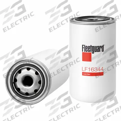 FLEETGUARD Automotive Oil Filter: 7 11/16 in Overall Ht, 15 3/8 in Overall Lg - Spin-On Oil Filters