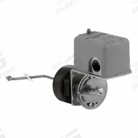 TELEMECANIQUE SENSORS Liquid Level Switch: Close On Rise, DPST-2NC, Steel (MPN 9037HG32Z20). Key specifications — Brand: TELEMECANIQUE SENSORS; Electrical Connection Type: Screw Clamp; Float Rod Angle: 90°; Minimum Media Specific Gravity: 0.85.