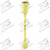 AMERICAN FORGE & FOUNDRY Wheel Torque Sockets: 1/2 in Size Air Impact Tools, Chrome Molybdenum/Steel (MPN 40251). Key specifications — For Use With: 1/2 in Size Air Impact Tools; Socket Type: Torque Limiting Socket; Size: 22 mm; Color: Lemon Green; Material: Steel; Brand: AMERICAN FORGE & FOUNDRY.
