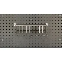CAMBRO Utensil Holder: 84 in Ht, 18 in Dp, 48 in Lg, Silver, 0 Rails (MPN EWSACC3000). Key specifications — Color: Silver; Includes: (2) Stationary Posts; Series: Elevation; Product Type: Utensil Holder.