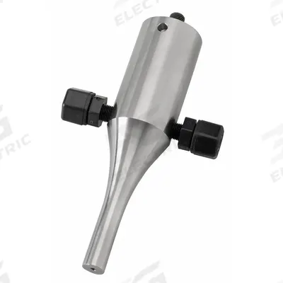 BRANSON Flow Thru Horn: 6 1/8 in Overall Lg - Dispersing Tools & Microtips