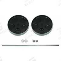 RUBBERMAID COMMERCIAL PRODUCTS Wheel Assembly Kit: For 6Y932/9LAN6/9PVE1 (MPN GRFG6173L90000). Key specifications — For Use With Grainger Item Number: 9PVE1; For Use With Mfr. Model Number: FG264600BLA; Fits Brand: Rubbermaid Commercial; Product Type: Wheel Assembly Kit; Brand: RUBBERMAID COMMERCIAL PRODUCTS.