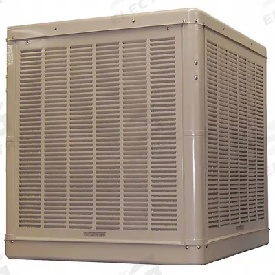 CHAMPION Ducted Evaporative Cooler: 4,000 sq ft, 2 in Pad Thick - Commercial Ducted Evaporative Coolers
