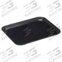 MOLDED FIBERGLASS Tray: 13 3/4 in x 10 3/4 in x 5/8 in, Electrostatic Discharge Conductive, Black (MPN 3030005167). Key specifications — Brand: MOLDED FIBERGLASS.
