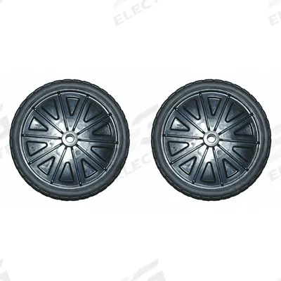 RUBBERMAID COMMERCIAL PRODUCTS Replacement Wheel Set: For 1EC45 - Material Handling Parts