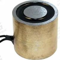 MAG-MATE Electromagnetic Lift: Continuous Duty, Round Magnet, 40 lb Max Load Capacity, 24 in Lead Lg (MPN ER2-104). Key specifications — Brand: MAG-MATE; Duty Type: Continuous Duty; Includes Lifting Eye: Lifting Eye Not Included.